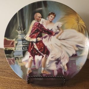 Knowles The King and I “Shall We Dance” Collector's Plate 1985 Numbered 8.5"